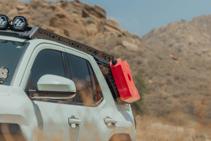 Toyota 4Runner Exterior Window Molle - Driver Side - DV8 Offroad - For DV8 Roof Rack - Black Powder Coated - `25-`26